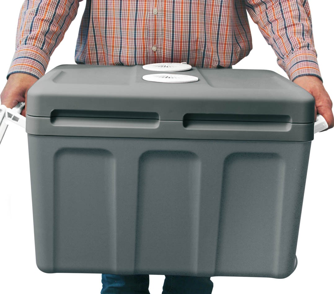 Kalt und Warm für Unterwegs: Dino Kraftpaket Thermoelektrische Kühlbox, Bild 4 Sonstiges Haustechnik Dino Kraftpaket Thermoelektrische Kühlbox im Test, Bild 4