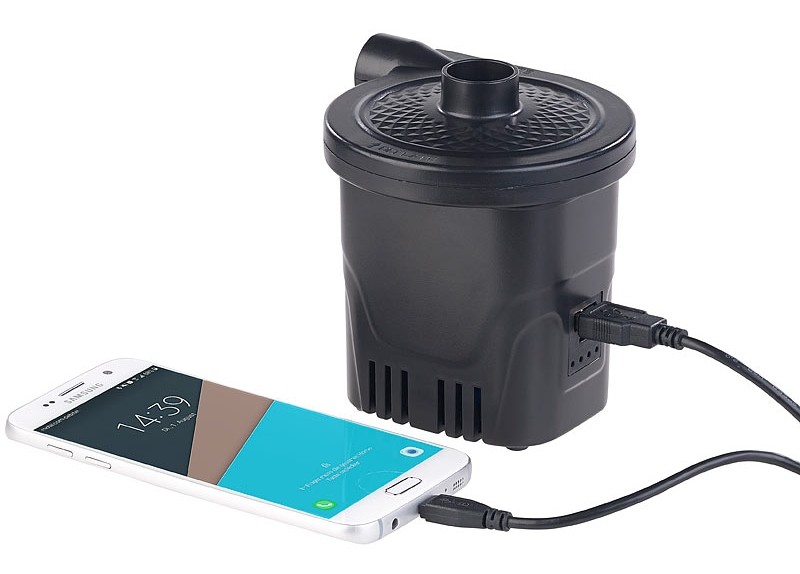 Nie mehr aus der Puste: infactory 2in1 Akku Luftpumpe, Bild 6 Sonstiges Haustechnik infactory 2in1 Akku Luftpumpe im Test, Bild 6