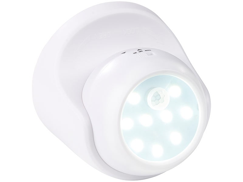 Taschenlampe mit Bewegungssensor: Luminea Kabelloser LED Strahler, Bild 4 Sonstiges Haustechnik Luminea Kabelloser LED Strahler im Test, Bild 4