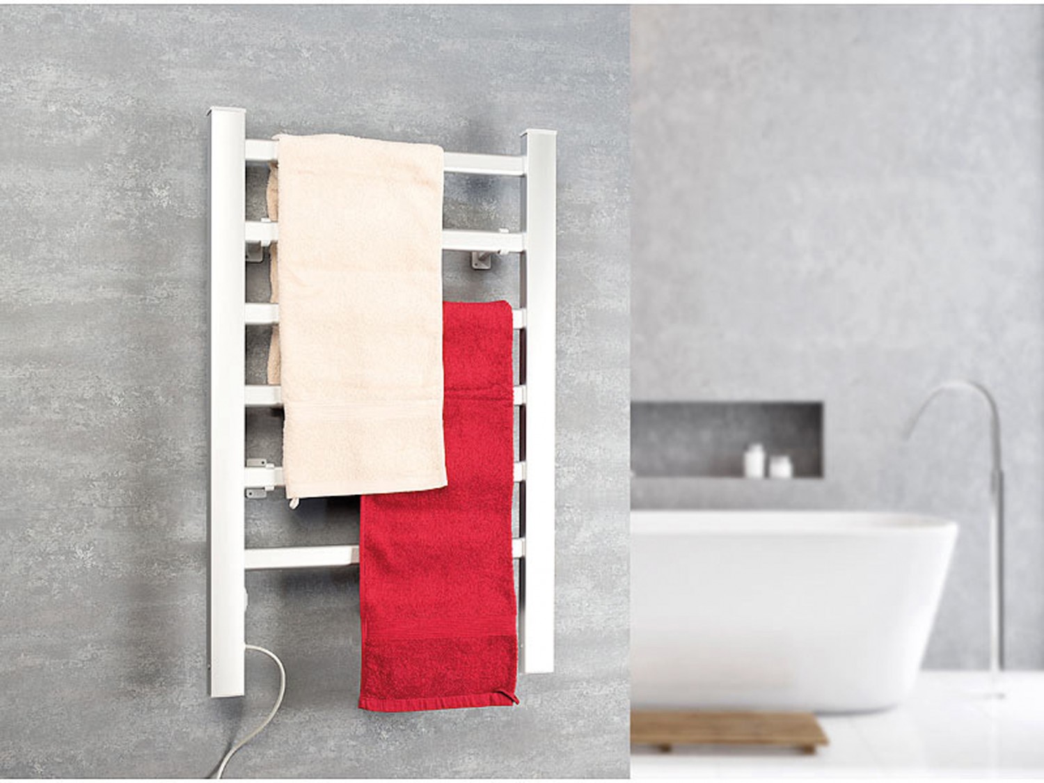 Für schnelle Wärme: Sichler 2in1-Handtuchwärmer & Heizkörper, Bild 5 Sonstiges Haustechnik Sichler 2in1-Handtuchwärmer & Heizkörper im Test, Bild 5