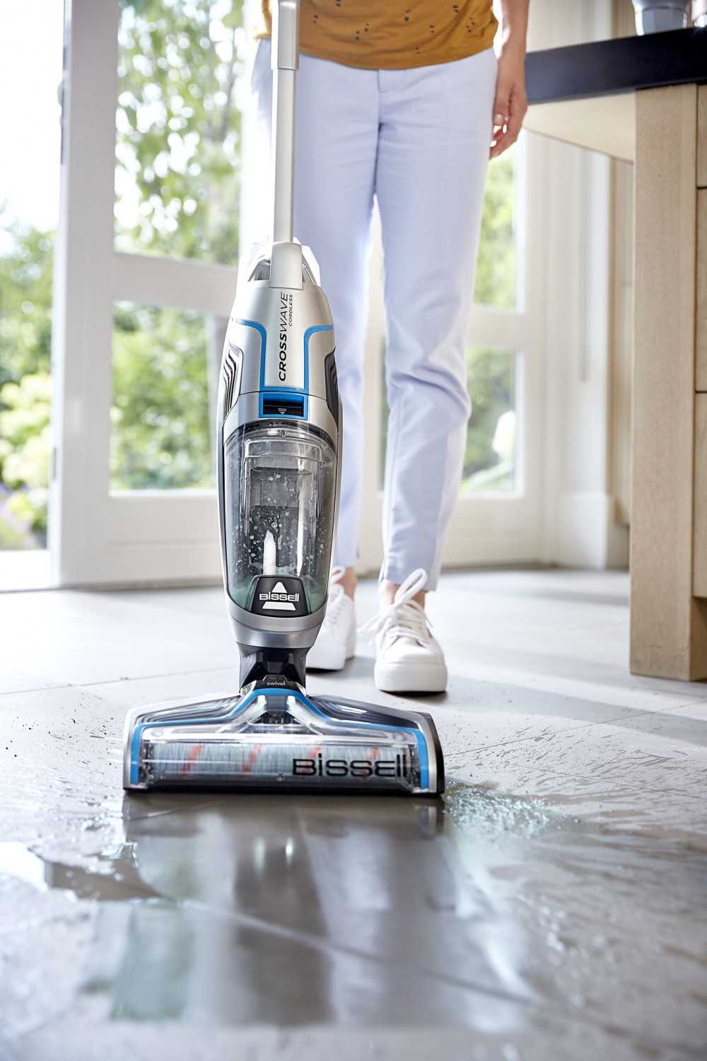 Test Staubsauger - Bissell Crosswave Cordless - sehr gut