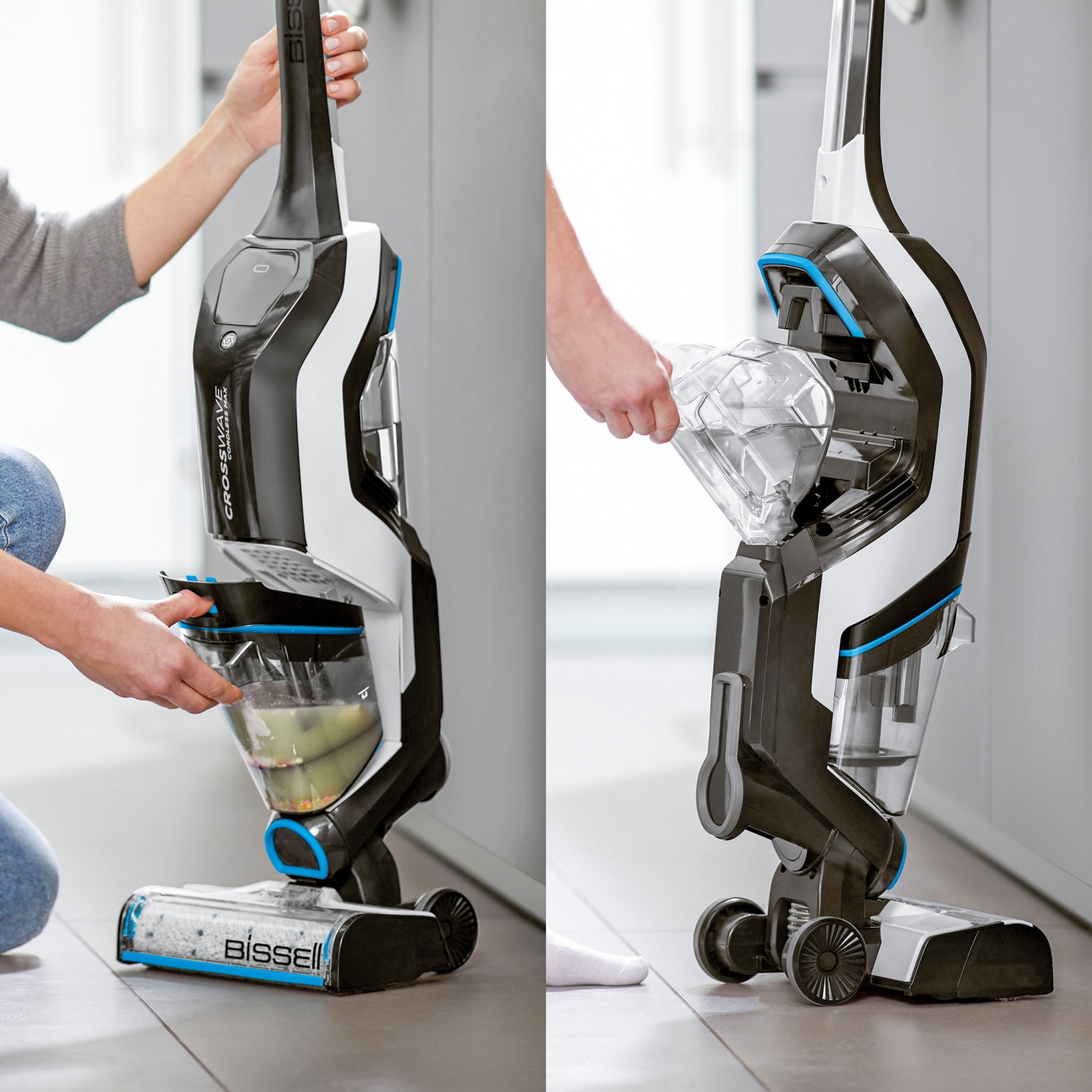 Nass-/Trockenreiniger · Bissell CrossWave Cordless Max: Bissell CrossWave Cordless Max, Bild 4 Staubsauger Bissell CrossWave Cordless Max im Test, Bild 4
