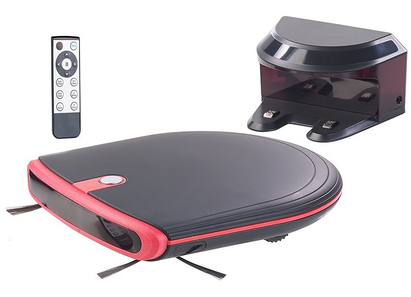 Fleißiger Putzroboter: Sichler Ultraflacher Reinigungs- und Staubsauger-Roboter, Bild 3 Staubsauger Roboter Sichler Ultraflacher Reinigungs- und Staubsauger-Roboter im Test, Bild 3