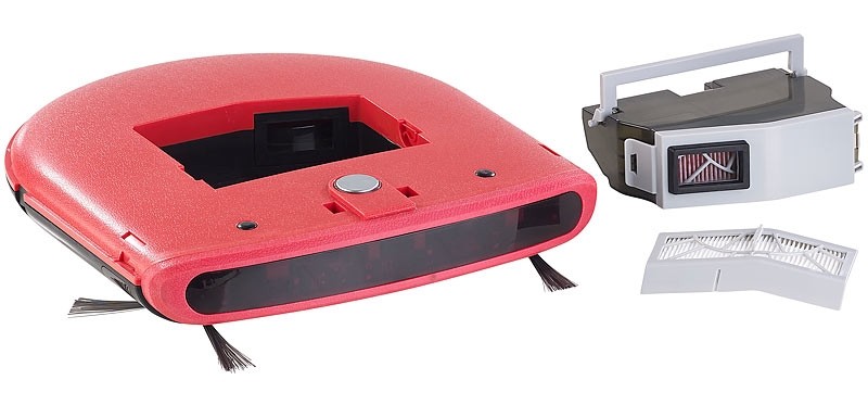 Fleißiger Putzroboter: Sichler Ultraflacher Reinigungs- und Staubsauger-Roboter, Bild 5 Staubsauger Roboter Sichler Ultraflacher Reinigungs- und Staubsauger-Roboter im Test, Bild 5