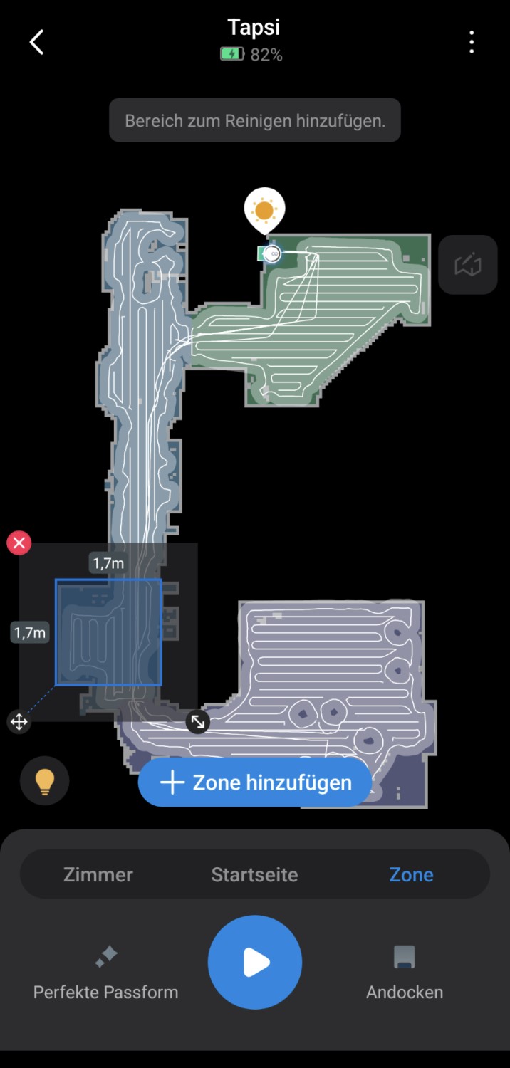 Wisch- und Saugroboter Tapo RV50 Pro Omni im Test, Bild 8