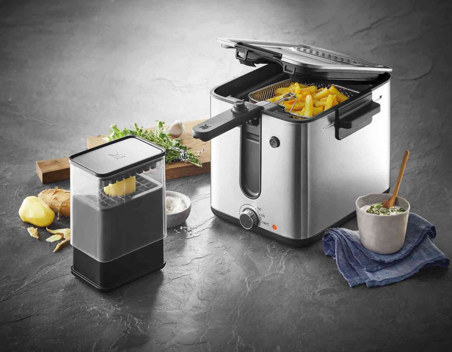 WMF KÜCHENminis Fritteuse mit Kartoffel-Schneider - WMF KÜCHENminis - Fritteuse mit Kartoffel-Schneider WMF KÜCHENminis Fritteuse mit Kartoffel-Schneider - WMF KÜCHENminis - Fritteuse mit Kartoffel-Schneider