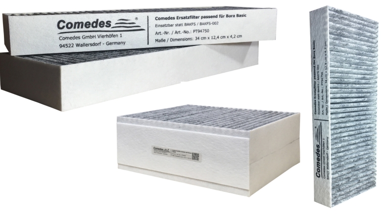 Gut gefiltert mit Comedes: Comedes Austauschfilter, Bild 1 Zubehör Haustechnik Comedes Austauschfilter im Test, Bild 1