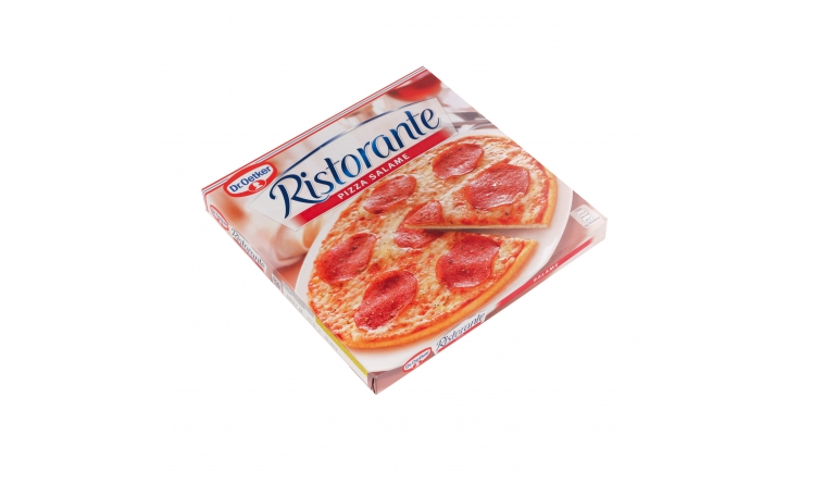 Dr. Oetker Ristorante Pizza Salame, Bild 1 Tiefkühl-Pizza Dr. Oetker Ristorante Pizza Salame im Test, Bild 1