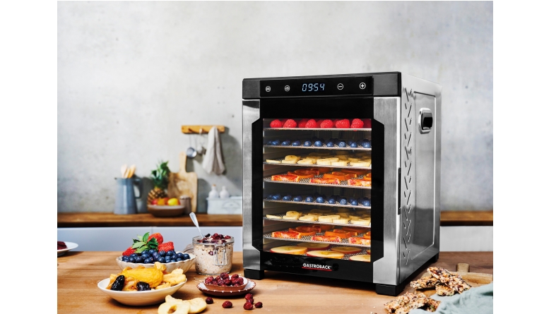 Serientest: gastroback Design Smoothie Maker Mix & Go, gastroback Slow Juicer Advanced Vital, gastroback Design Dörrautomat Max, Bild 1 Mixer gastroback Design Smoothie Maker Mix & Go, gastroback Slow Juicer Advanced Vital, gastroback Design Dörrautomat Max im Test , Bild 1