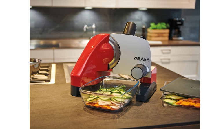Allesschneider · Graef SlicedKitchen SKS 500: Graef SlicedKitchen SKS 500, Bild 1 Allesschneider Graef SlicedKitchen SKS 500 im Test, Bild 1