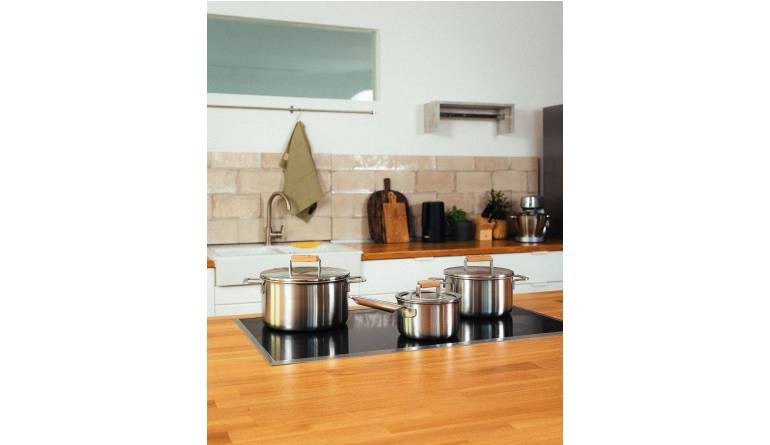 Serientest: Green Kitchen Zen Pan Maxi, Green Kitchen Topf Set „Your Pot For Life“, Bild 1 Pfanne Green Kitchen Zen Pan Maxi, Green Kitchen Topf Set „Your Pot For Life“ im Test , Bild 1