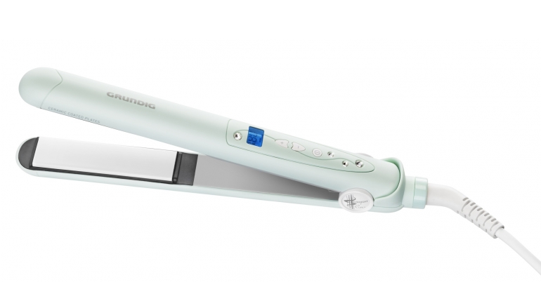 Haarglätter Grundig Hair Styler „Straight & Curls“ HS 5734 Macaron Edition im Test, Bild 1