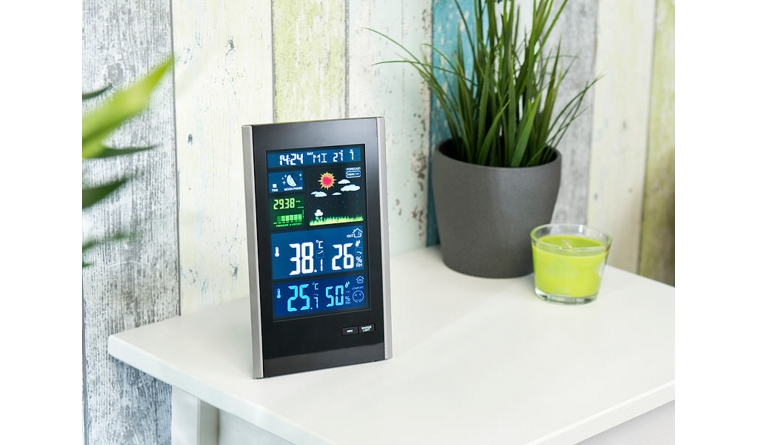 Elektronischer Wetterfrosch: infactory Funk-Wetterstation FWS-686, Bild 1 Sonstiges Haustechnik infactory Funk-Wetterstation FWS-686 im Test, Bild 1