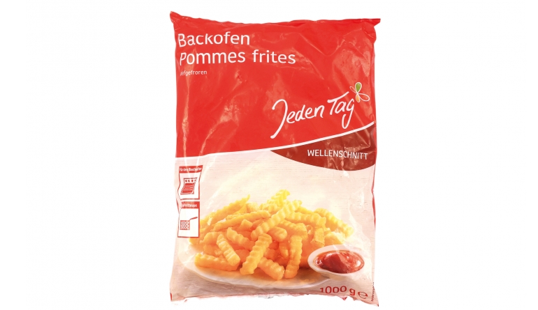 Jeden Tag Wellenschliff, Bild 1 Pommes Frites Jeden Tag Wellenschliff im Test, Bild 1