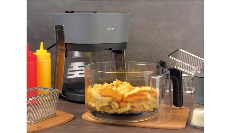 Fettarm frittieren mit Dampf: Lauben Glass&Steam Air Fryer 4500BG, Bild 1 Fritteuse Lauben Glass&Steam Air Fryer 4500BG im Test, Bild 1