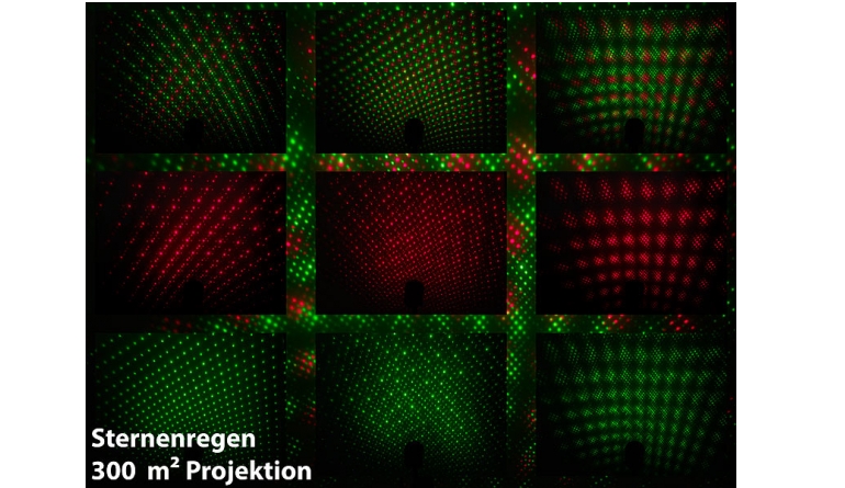 Beleuchtung LUNARTEC Laser-Projektor LP-320 für Sternenhimmel-Effekt im Test, Bild 1