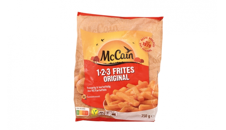 McCain 1-2-3 original, Bild 1 Pommes Frites McCain 1-2-3 original im Test, Bild 1