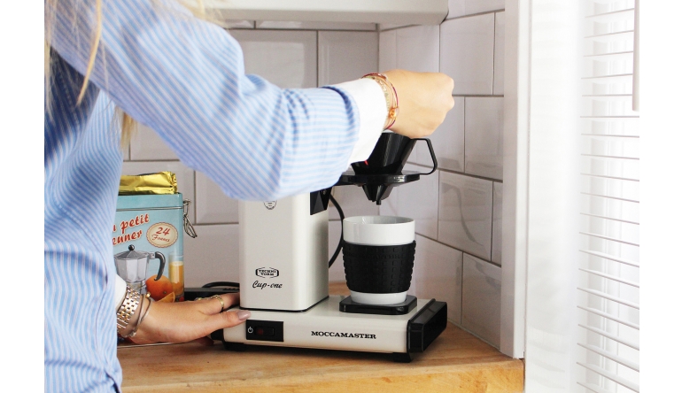 Mit Stil aus dem Nachbarland: Moccamaster Cup-one, Bild 1 Kaffeemaschine Moccamaster Cup-one im Test, Bild 1