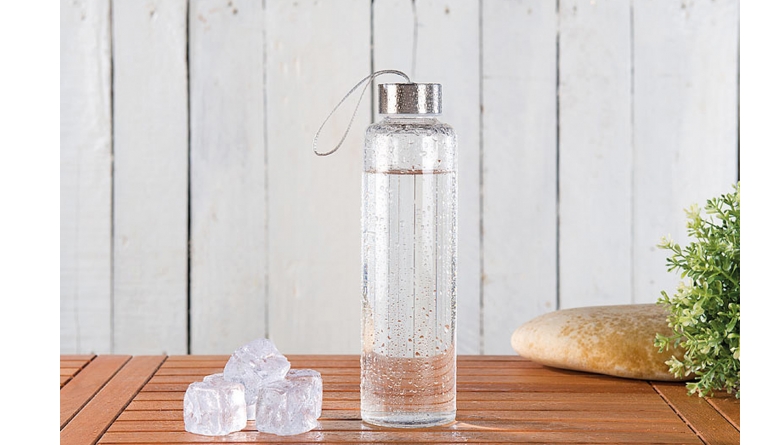 Sonstige Haushaltshilfe Pearl Wasserflasche Glas im Test, Bild 1