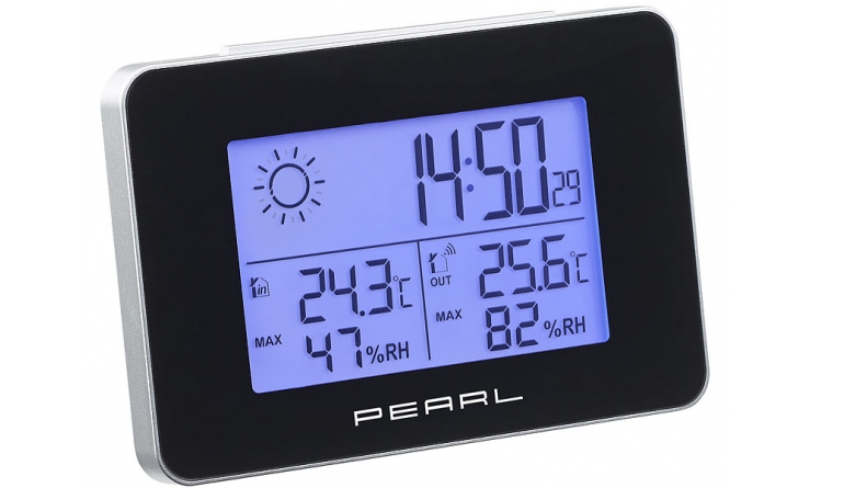 Sonstiges Haustechnik Pearl Wetterstation FWS-150 mit Funk-Außensensor im Test, Bild 1