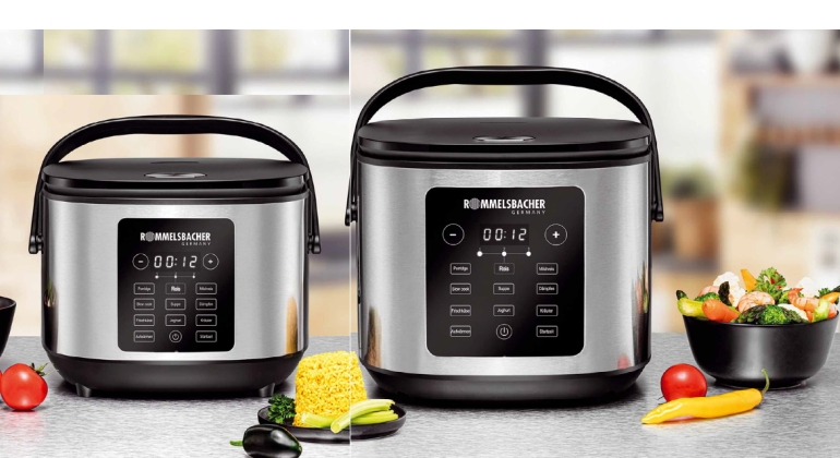 Multikocher Rommelsbacher Multi Reiskocher MRK 650, Rommelsbacher Multi Reiskocher MRK 950 im Test , Bild 1