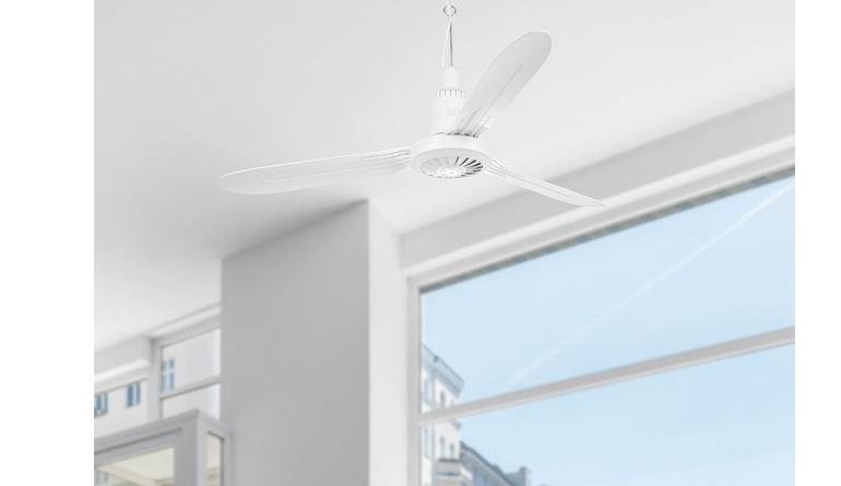 In Bewegung: Sichler Mobiler Decken-Ventilator, Bild 1 Klimageräte Sichler Mobiler Decken-Ventilator im Test, Bild 1