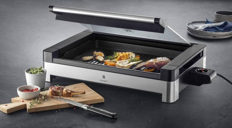 Tischgrill WMF Lono Tischgrill mit Glasdeckel im Test, Bild 1