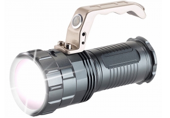 Einzeltest: KryoLights Akku-LED-Handlampe TRC-410 CREE LED, 550lm, 10W, IP44